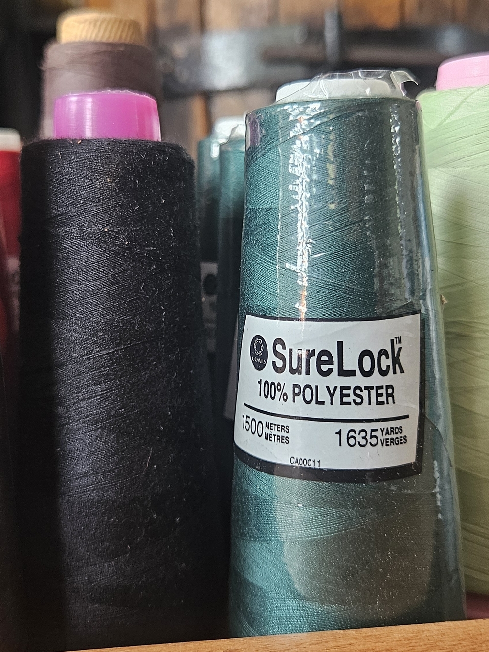 100% Polyester Sewing Thread – Teal